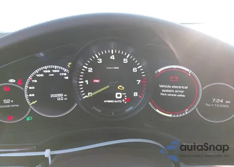 2019 Porsche Panamera E-Hybrid 4 из США, поврежденный, VIN WP0AE2A76KL123591